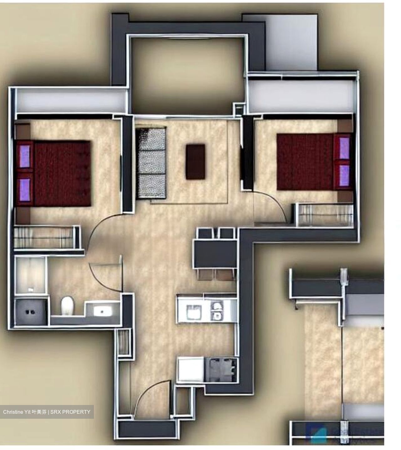 Avenue South Residence (D3), Apartment #474997581